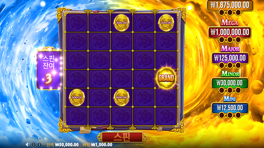 스펠 마스터 슬롯 리스핀 보너스