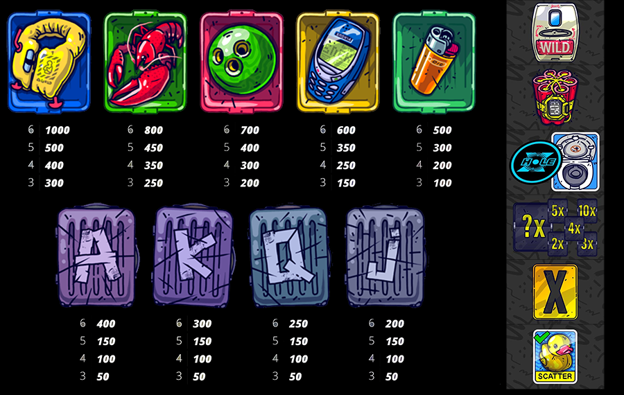 플라이트 모드 슬롯 게임 심벌 종류