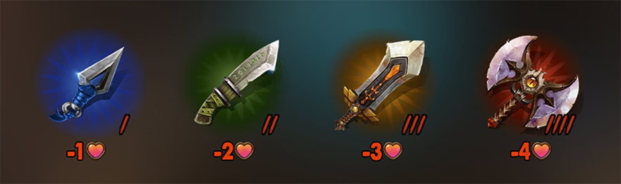 킬 엠 올 슬롯 무기 심볼