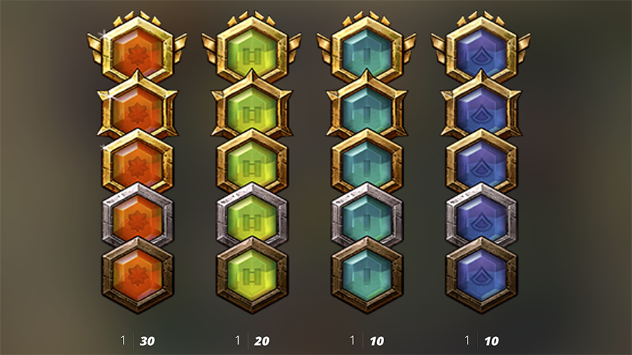 탱크드 슬롯 심벌 종류