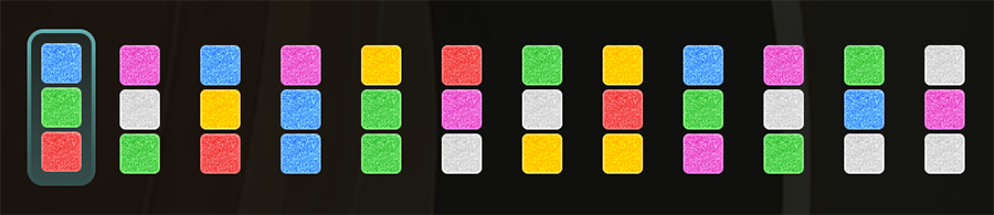 슈퍼 컬러 게임 당첨 기록 통계표