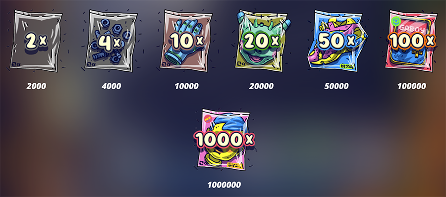 아웃소시드 페이데이 슬롯 심볼 종류