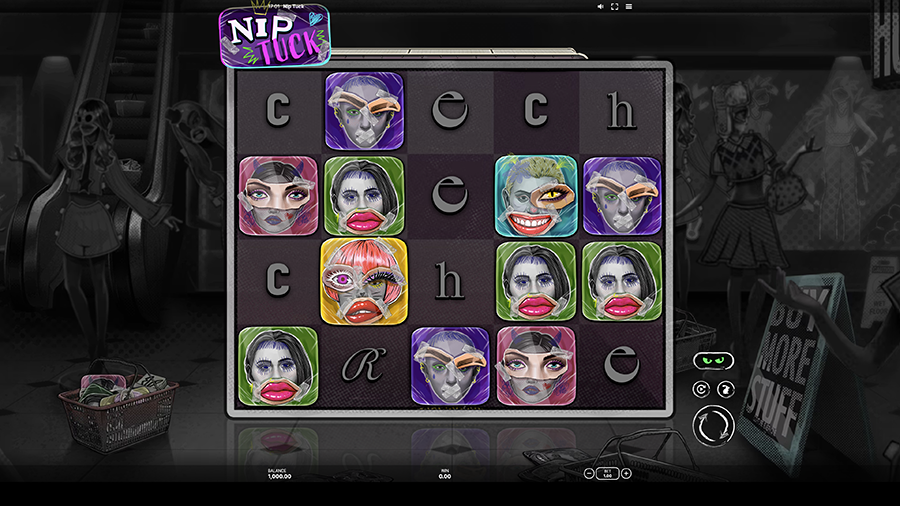 닙턱 온라인 슬롯 게임 화면