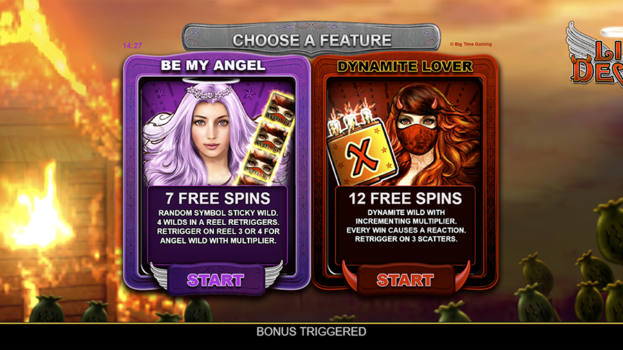 릴리 데빌 슬롯 프리스핀 보너스 선택